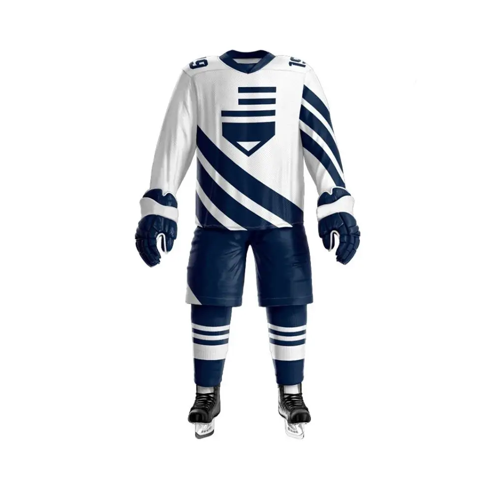 Custom Field hockey uniforms High Quality Sublimation Design Professional Ice Hockey Jersey