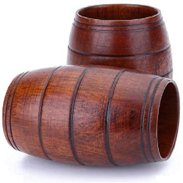 Лучший уникальный дизайн деревянные стаканы для воды питья рок-виски виски Распродажа по индивидуальному заказу