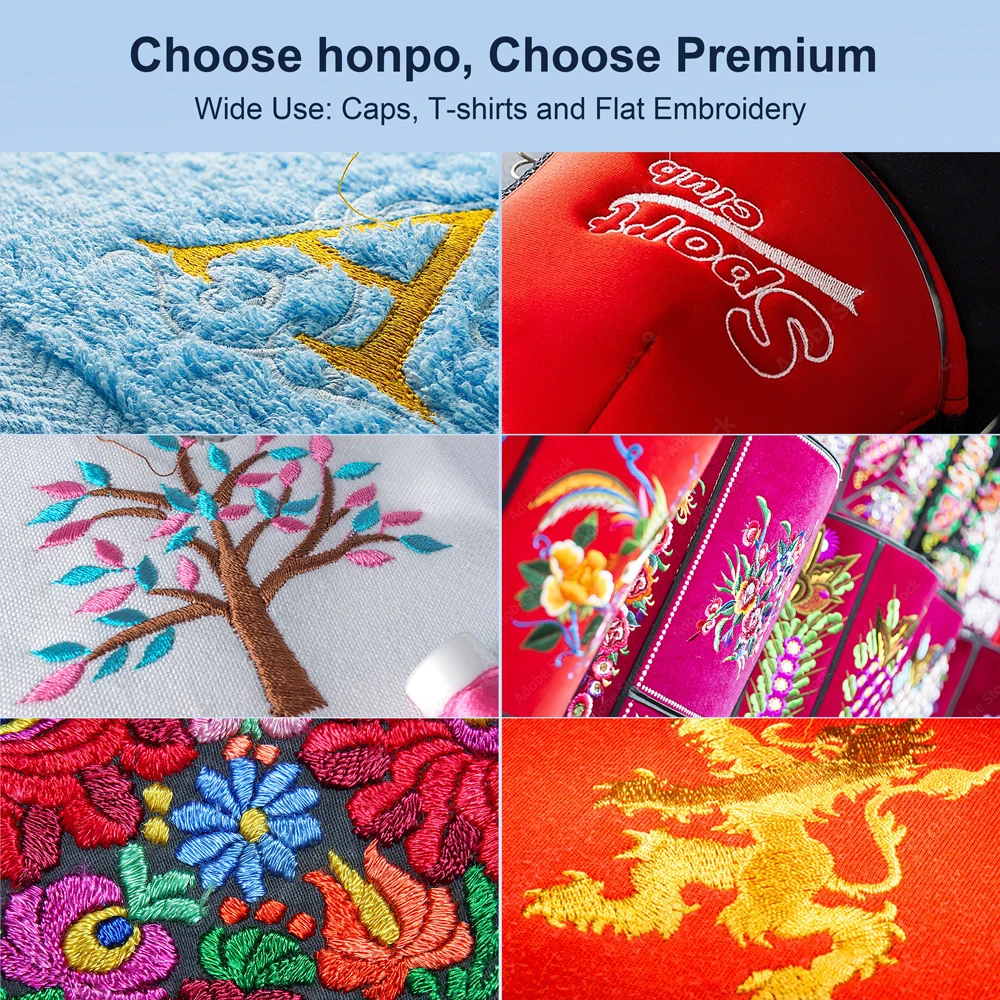 HONPO Computerized Single Head Embroidery Machine With Best Prices Industrial