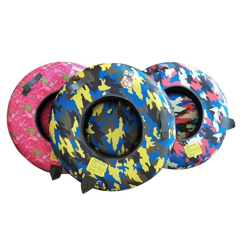Inflatable snow tube Inflatable snow tube skiing sledge towable water Skiing circle