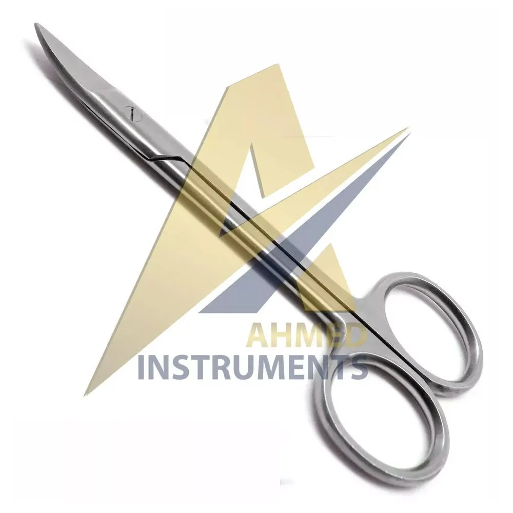 Dental Curved Crown Scissors 4.5 Wire Cutting Orthodontics Steel Instruments By SUAVE SURGICAL INSTRUMENTS