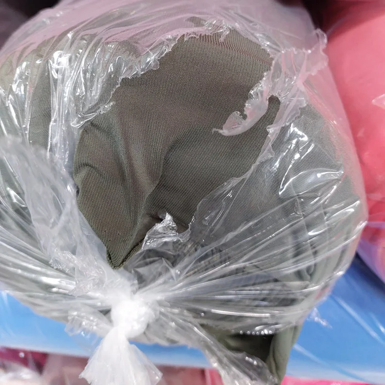 Korean ITY P/D polyester plain dyed Solid color polyester spandex best quality for clothes dress polyester fabric textile