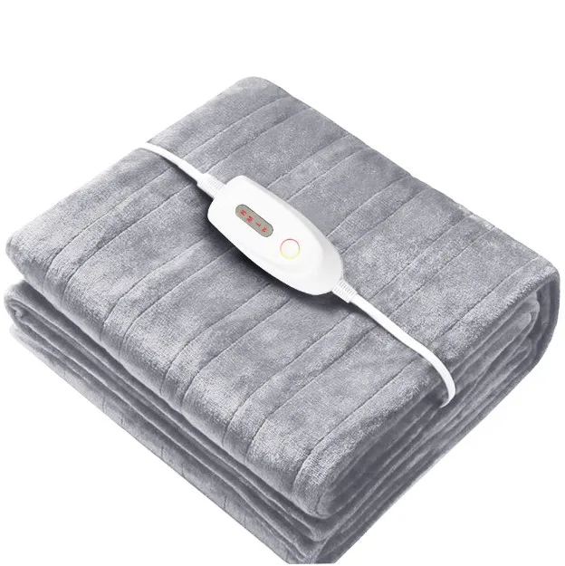 Wholesale fast heating electric blanket high quality heated throw blanket king size thick winter electric blankets