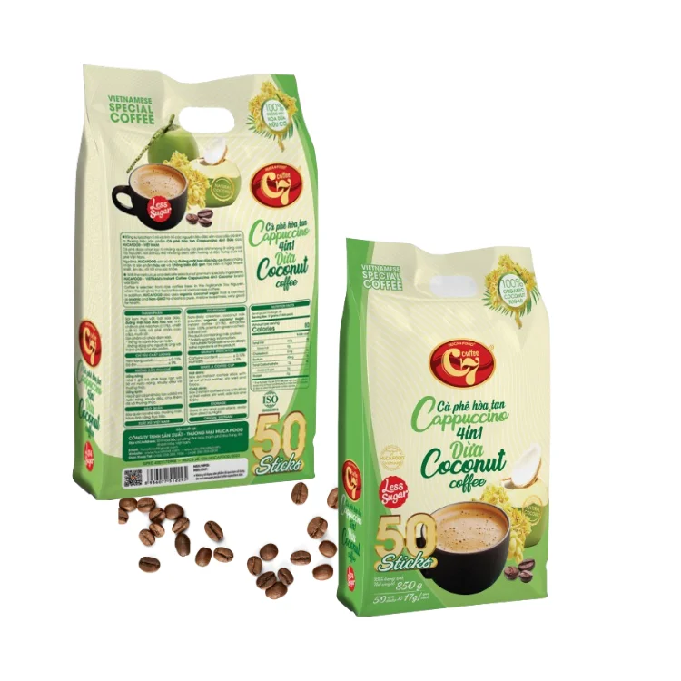 Instant Coffee Powder Making Coffee Powder Using With Hot Water Mix Coconut Milk Powder Made In Vietnam Manufacturer