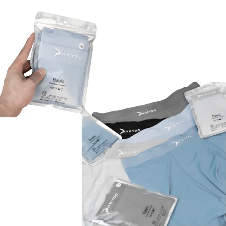 Boxer Briefs Men Good Price Quick Dry For Men Akyoo Brand Customized Packaging Vietnam Manufacturer