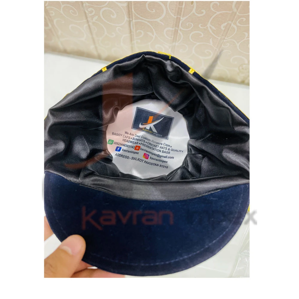 Rugby presentation caps, cricket honours caps, Hight Quality Honours Caps