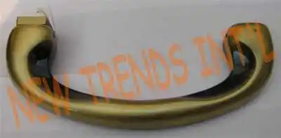 Металлическая ручка для гроба Новейшая металлическая латунная с зеркальной полировкой Лидер продаж