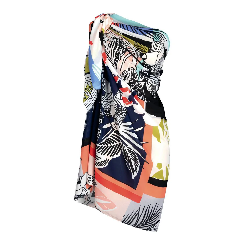 hawaiian sarongs beach pareo 2022 latest popular promotion custom multifunctional custom design Larger size Indonesia Island