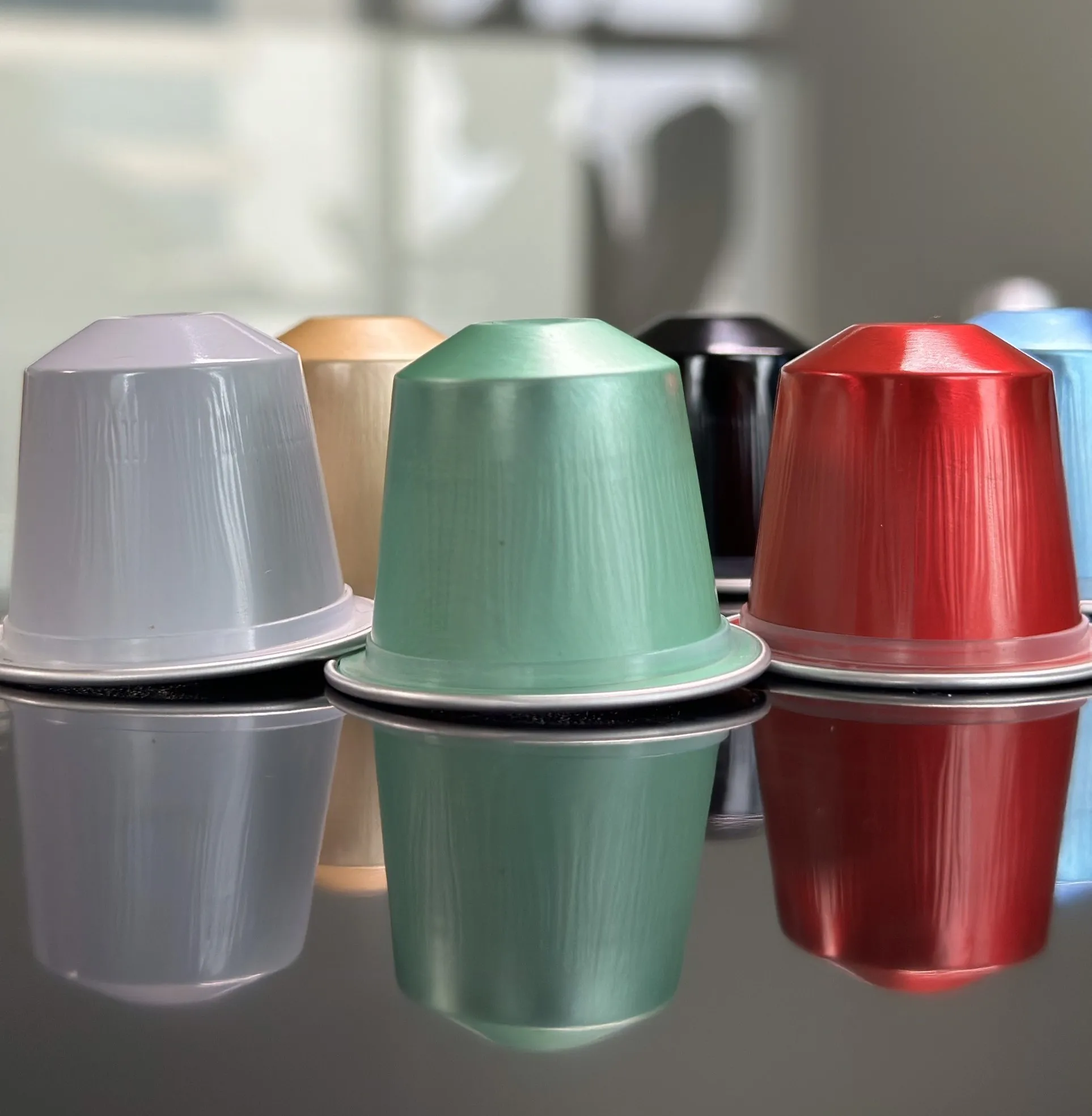 Капсулы эспрессо HANCOFFEE Arabica mix Robusta Молотый-готовый к употреблению-для капсульного аппарата