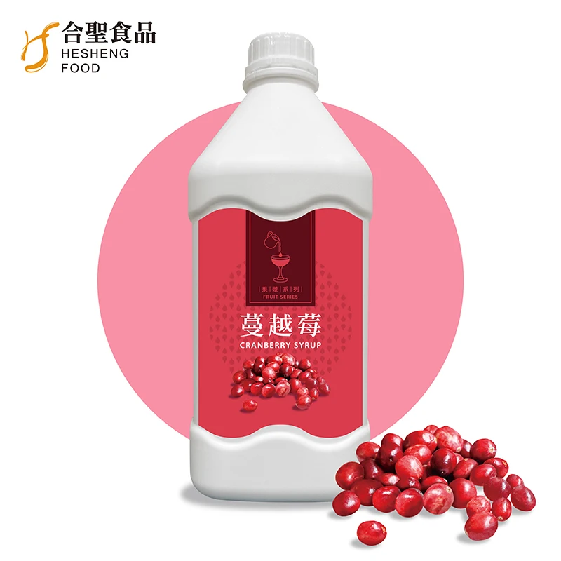 Hot Selling Beverage Ingredient supply for Cranberry Syrup concentrate