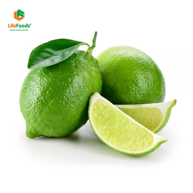 Feature vitamin C wholesale origin green shape price fresh citrus fruit Fresh Seedless Lime Lifefoods from Vietnam