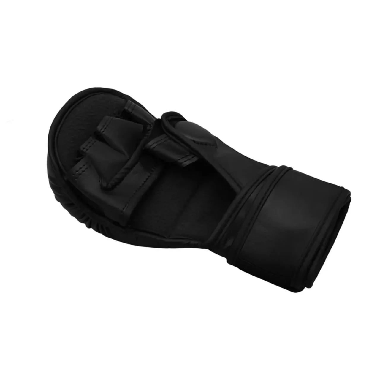 Premium Durable MMA Grappling Gloves PU Synthetic Leather OEM Wholesale Price Shooter Model Black Reinforced stitching Gloves