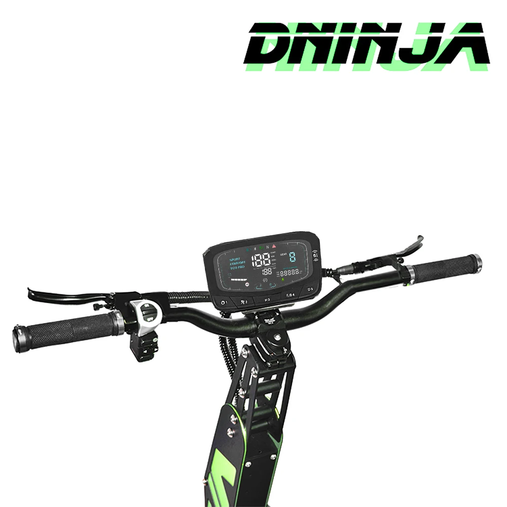 Dokma D-Ninja Warehouse hot sale electric scooter Dual motor 60V 6000W moped electric scooter dualtron