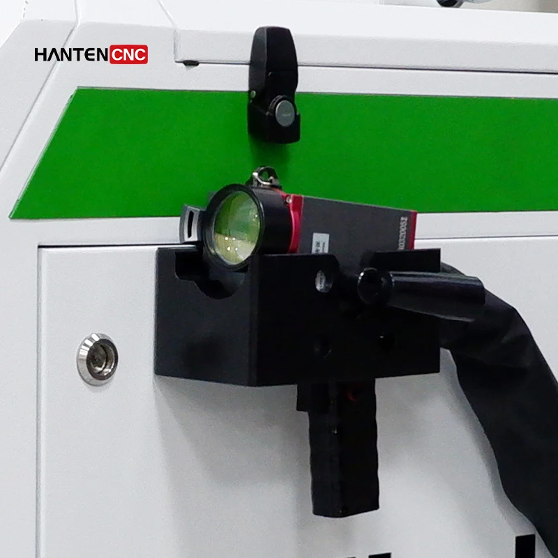 HANTENCNC independently develops pulse laser cleaning machine 300 watt water cooling system laser cleaning machine