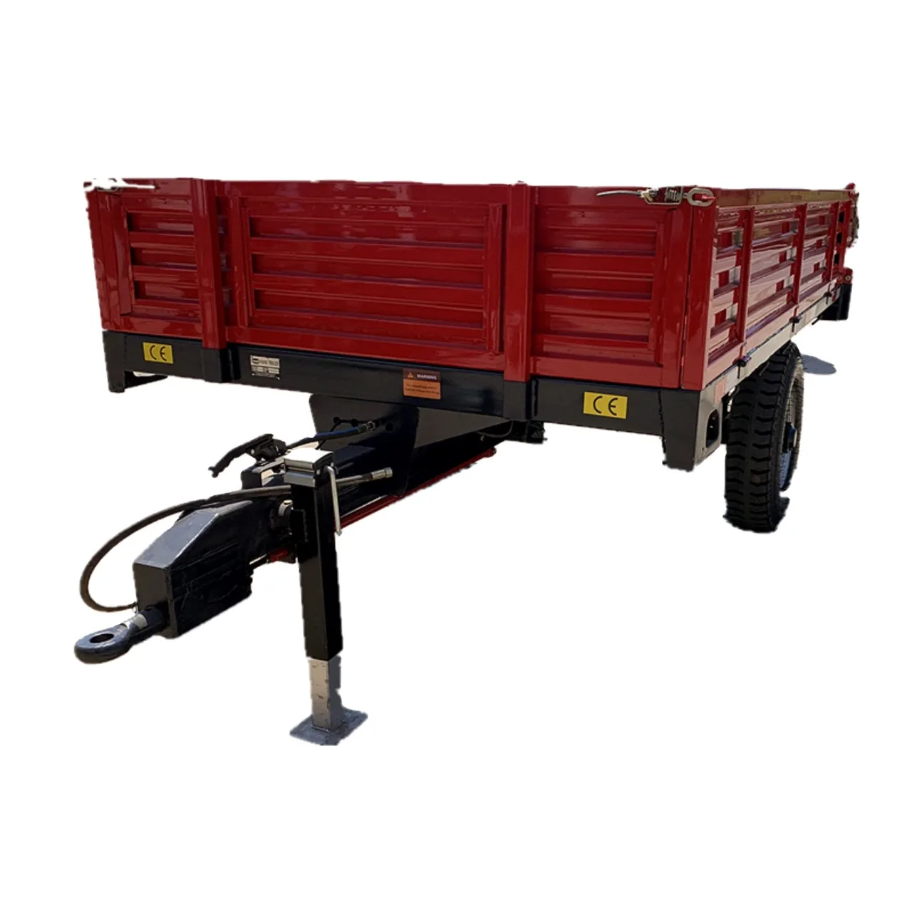 High Load Capacity 3/4 Axles 20ft 40ft Cargo Trailer Shipping Container Flatbed Semi Trailer