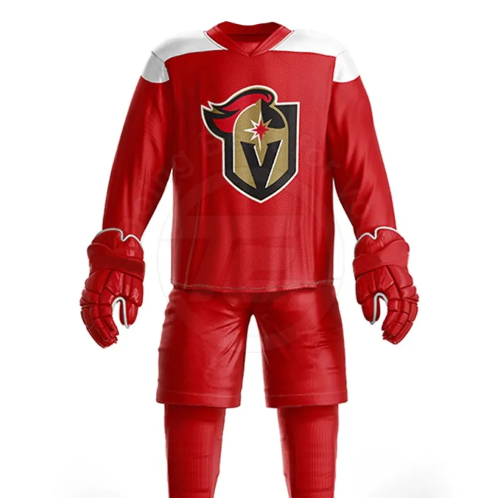 Top Quality Men Customized Ice Hockey Uniform Your Own Logo Best Sale Ice Hockey Uniform