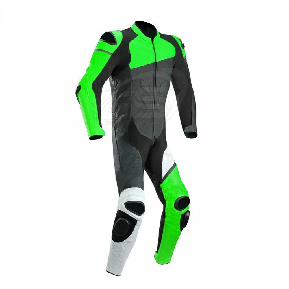 Pakistan Made Cheap Design Motorcycle Riding Suit New Arrival Motorbike Racing Leather Suit