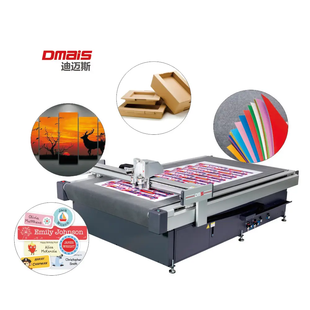 Wide Format  Foam Board Digital FlatbedCutting Machine Vinyl Cutter Machine
