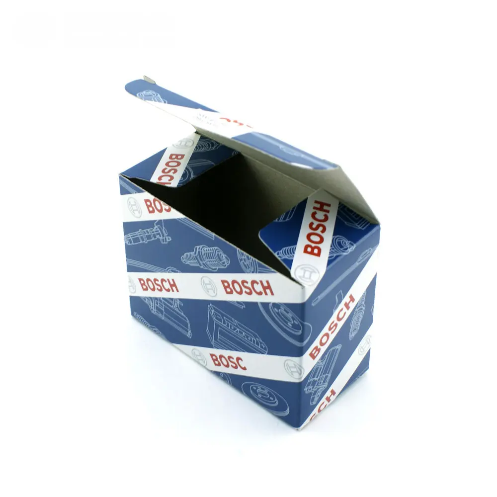 Custom Logo Printed Corrugated Screws Paper Boxes with PET Window