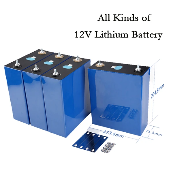 New 280Ah Lifepo4 Battery 3.2V Rechargeable Battery Pack 12V 24V 48V Grade A Lithium Iron Phospha DIY New Solar