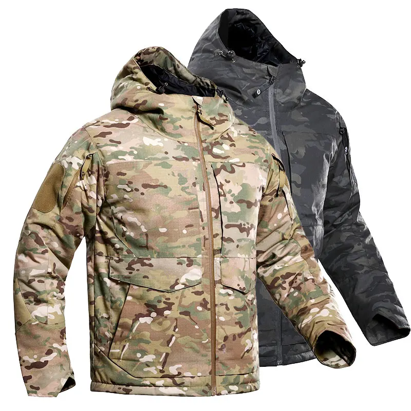New tactical cotton suit male outdoor waterproof training suit special forces charge coat winter coat camouflage windbreaker