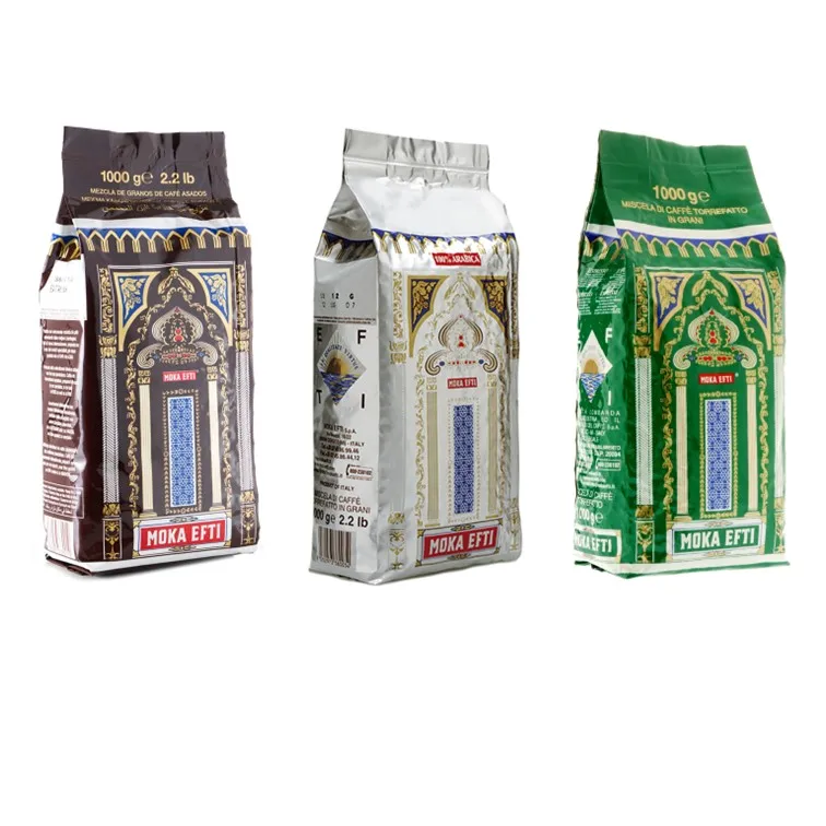 High Quality Italian Coffee - Bundle Three Bags 1 Kg Bag Roasted Beans - BIO Coffee Blend - Made in Italy - Samples Available