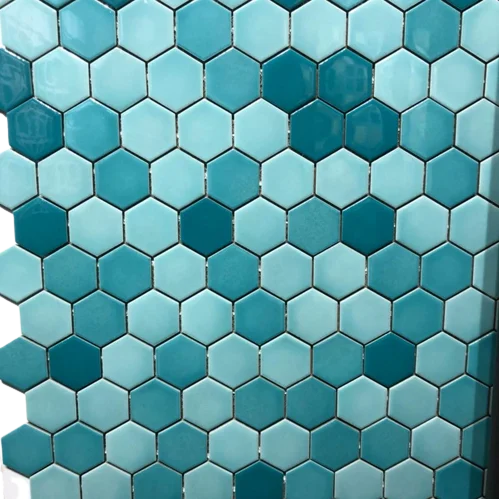 Lowest Prices Swimming Pool Mosaic Tiles with Customized Color Best Quality Tiles Manufacture in India By Exporters