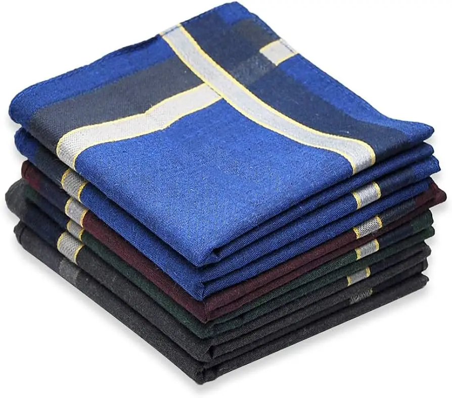 On Demand Good Quality Premium Handkerchief Sold by Indian Manufacturer and Exporter Available at Affordable Price