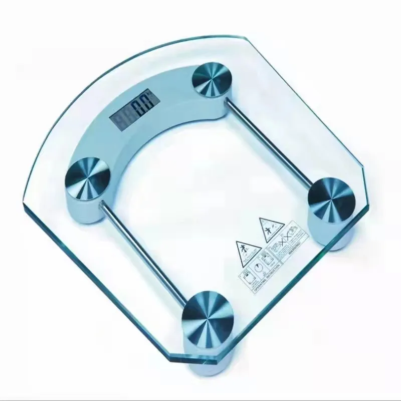 DIGITAL WEIGHT SCALE Personal Digital Body Scale Max 180KG Round Weight Scale