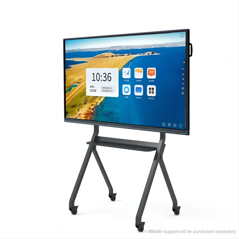 75 86 Inch Large Led Ifp School IR Touch Screens Display All In One Pc Smart Interactive Board Electronic Interactive Whiteboard