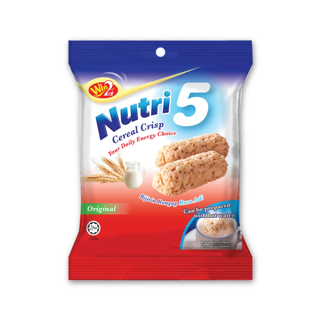Healthy Daily Cereal Snack Win Win Nutri 5 Cereal Crisp Original 100g Nutritious Cereal Crisp Grain Snacks