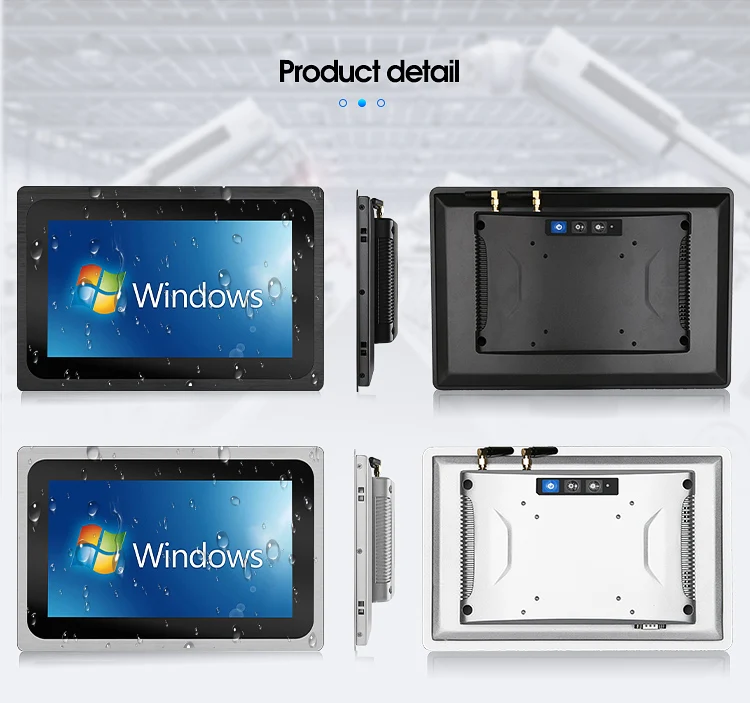 Touchthink 19 inch 1280*1024 IP65 waterproof industrial pc panel capacitive touch screen 10 inch industrial panel pc IP67