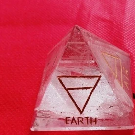 Wholesale Crystal Quartz 4 Element Pyramid
