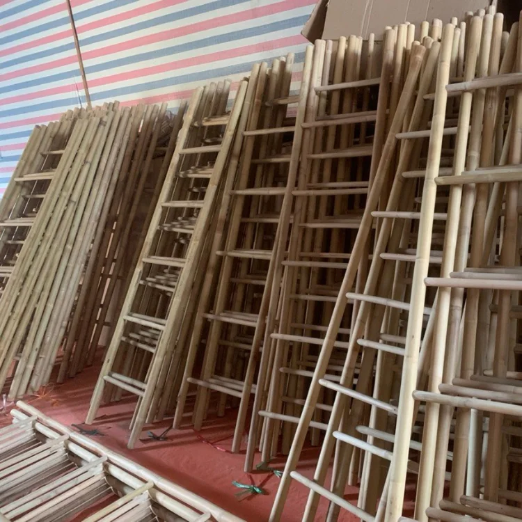 Bamboo Ladder Wholesale Supplier High Quality For Home Use/ Accessories Towel Rack/ Eco-Friendly Ladder 100% Natural Bamboo