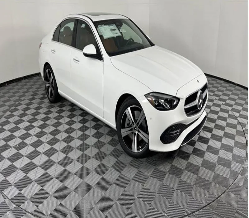 PRE-OWNED 2024 MER-CEDES-BE-NZ _ C 300 4MATIC турбо автоматические Автомобильные Кожаные сиденья левая металлическая крыша в наличии на складе