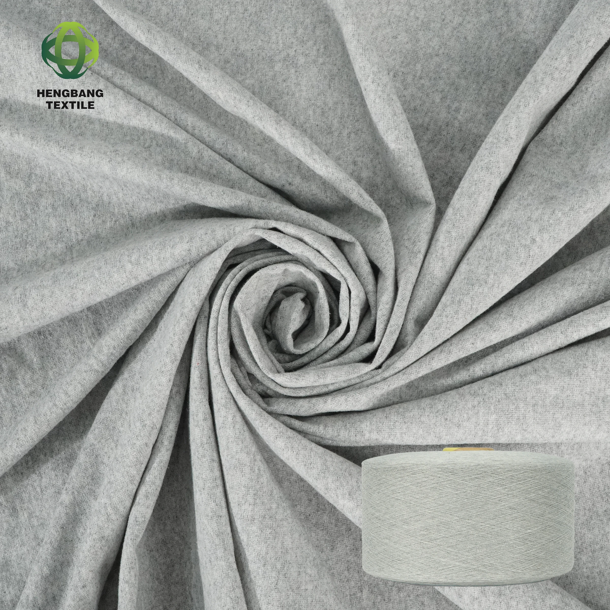 GRS certificate open end regenerated cotton polyester yarn for knitting & weaving  NE 12/1 from Vietnam