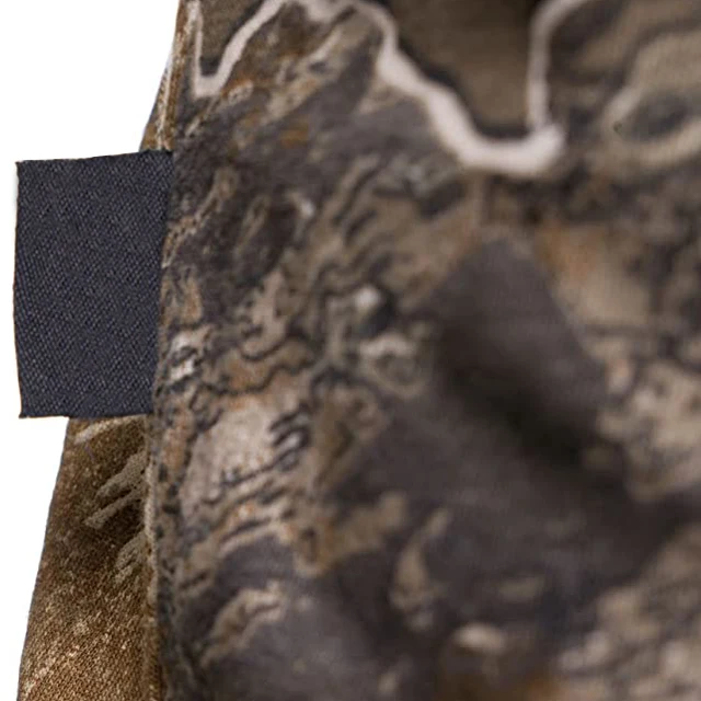 Custom Lightweight Cotton Camo Hunting Shirt Breathable Durable Short Sleeve Design for Hunters Natural Camouflage Outdoor