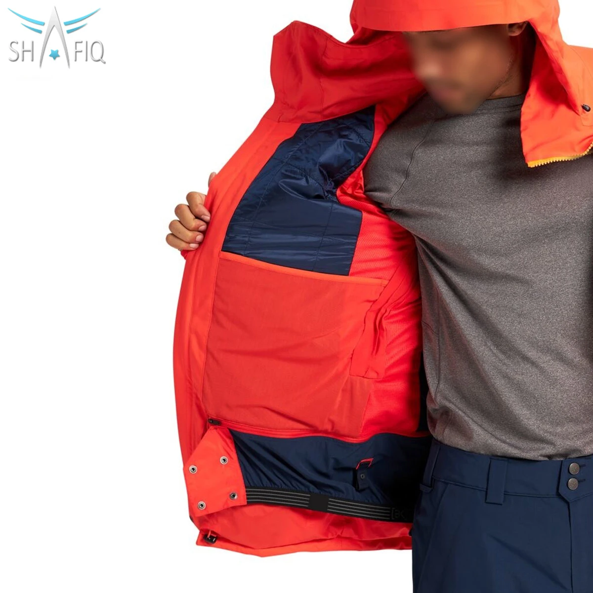 Climbing Hiking Training Running Wear Men Soft Shell Outdoor Jacket With Customized Logo By SHAFIQ SPORTS