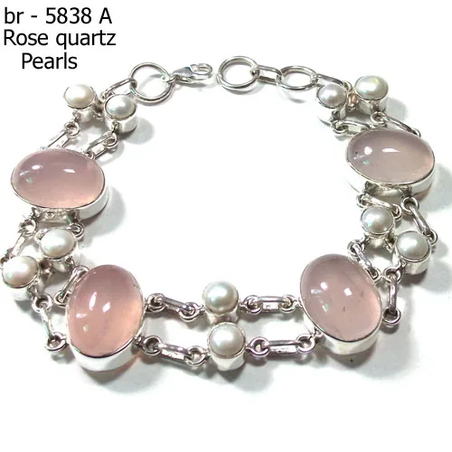 Best selling 925 sterling silver bracelet wholesale Indian gemstone jewelry OEM ODM nickel free lead free fashion trendy styles
