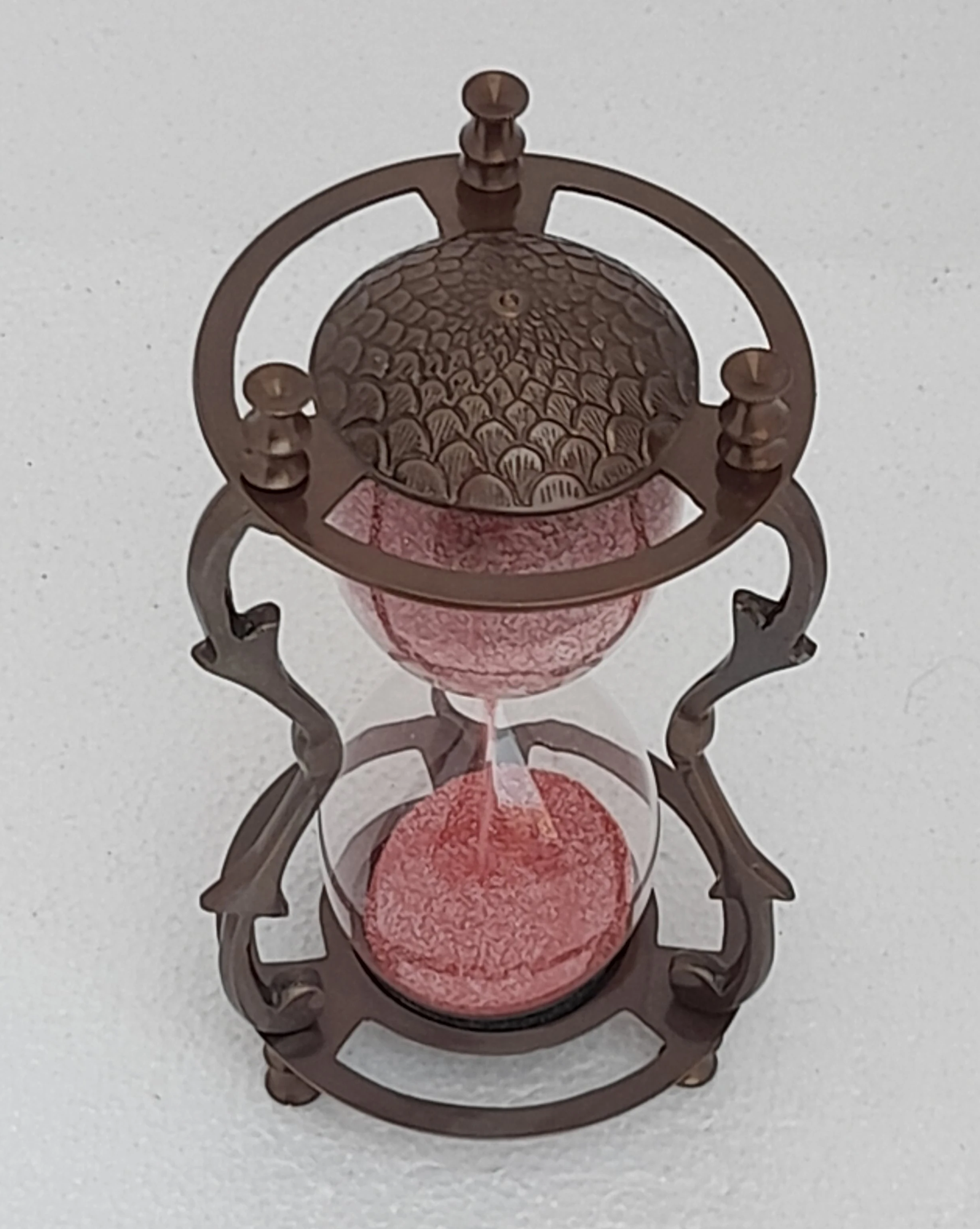 Metal Antique Hourglass For Decor Tabletop New Clock In Wholesale Price New sand Timer Latest Desk Clock For Home And Office