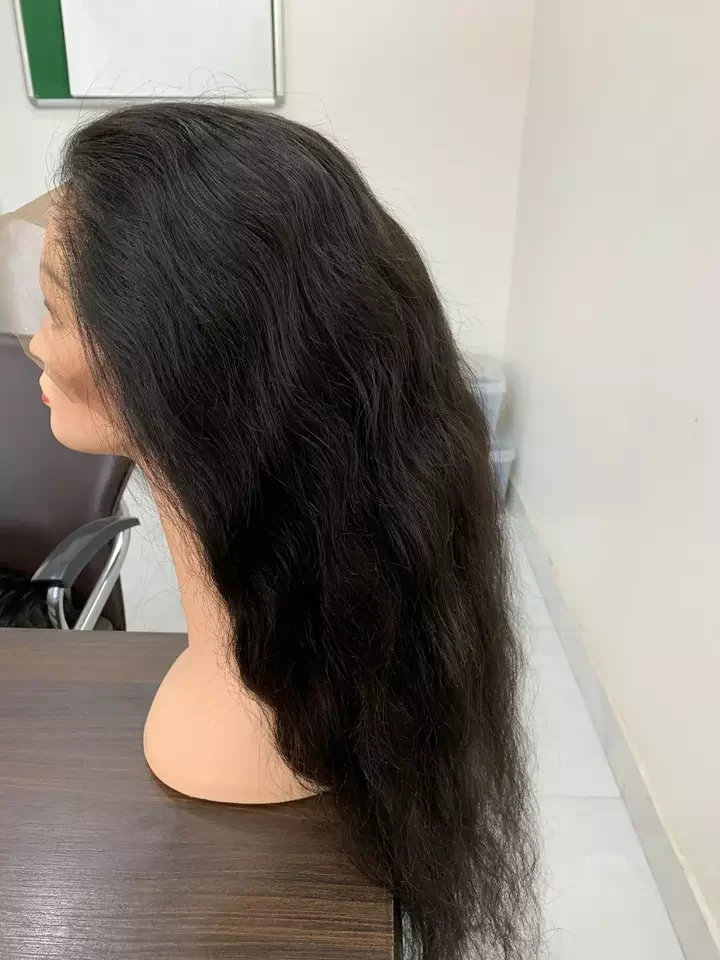 Парики высшего качества с волнистыми волосами/человеческие волосы индийского класса парики на полной сетке доступны по разумной цене