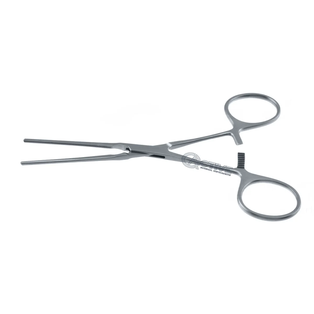 DeBakey Bulldog Clamp 14cm angled 90, 4 cm long atraumatic jaws ring handle Cardiovascular Instruments Stainless Wholesale CE