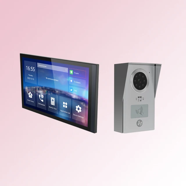 Touch Screen Android 10.0 Tuya Smart IP Villa Mobile APP Remote Intercom Villa Kit
