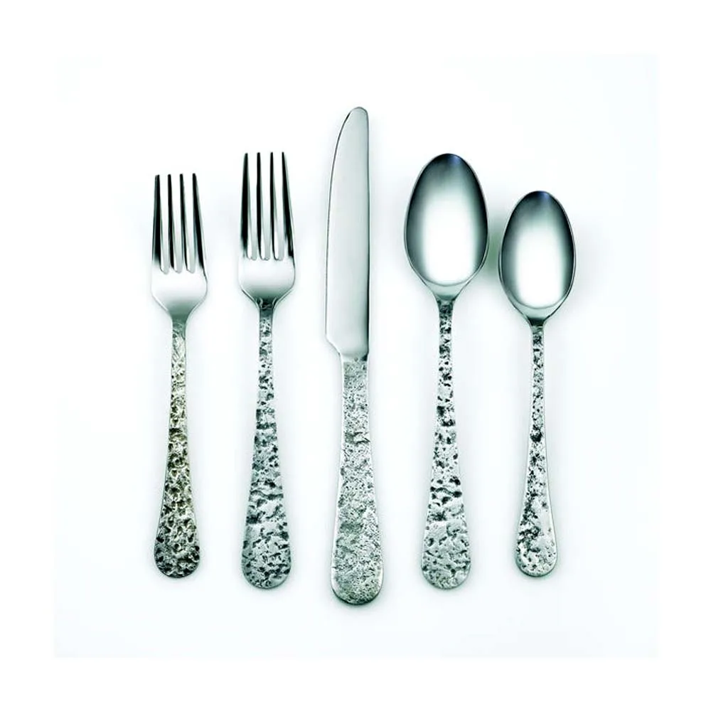 Stylish Wholesale Indian Manufacturer Modern Silverware Knife Spoon and Fork Cutlery Stainless Steel Flatware Set for Weddings