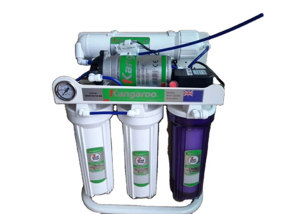 Whole sale RO water machine with stand and oil pressure gauge - high quality- Made in Vietnam