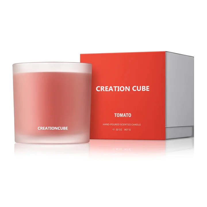 custom logo packaging OEM ODM wholesale luxury  in bulk buy private label  in glass jar soy wax scented candles gift set