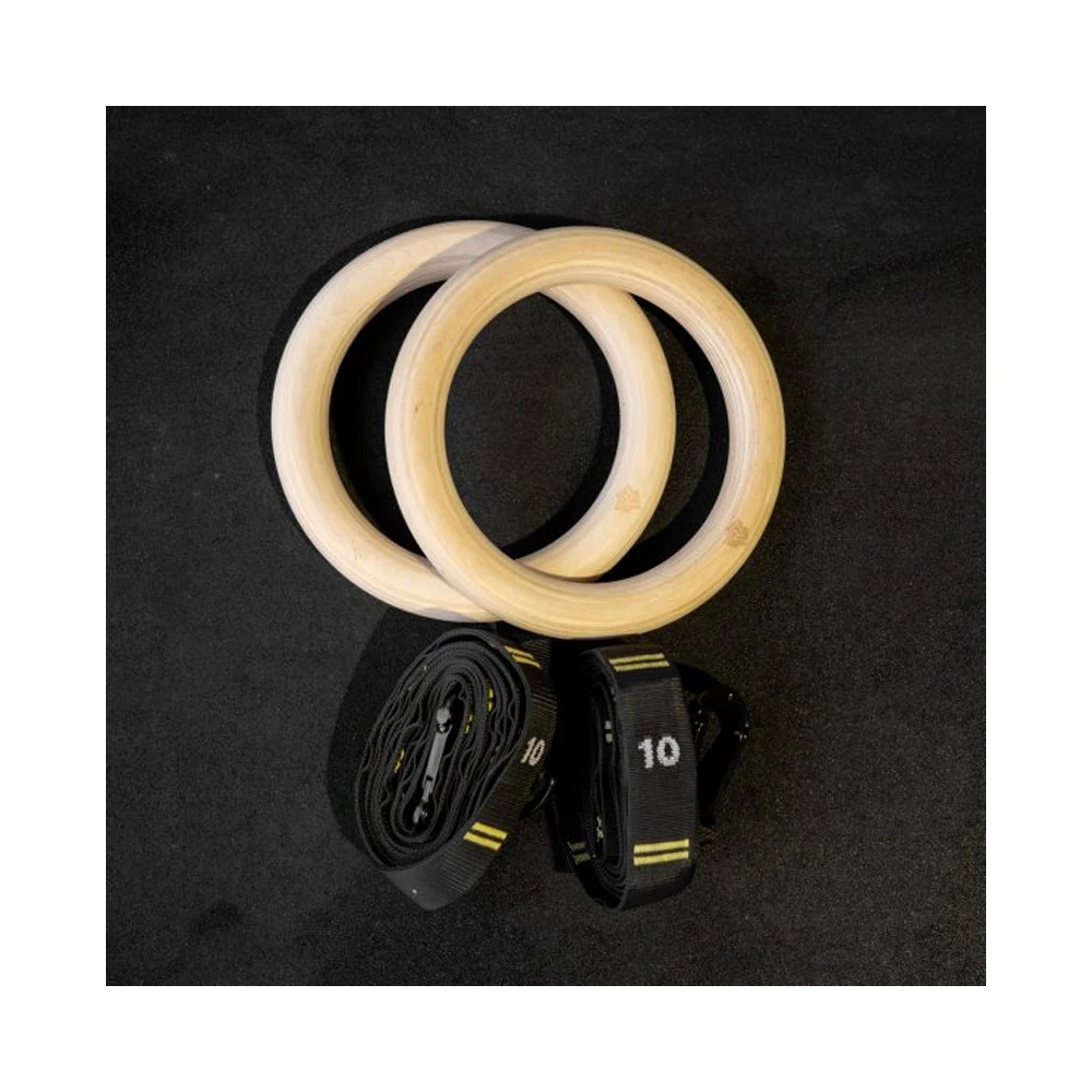 Wood Gymnastic Ring Good Strength Training Gym Rings Buy At Best Price