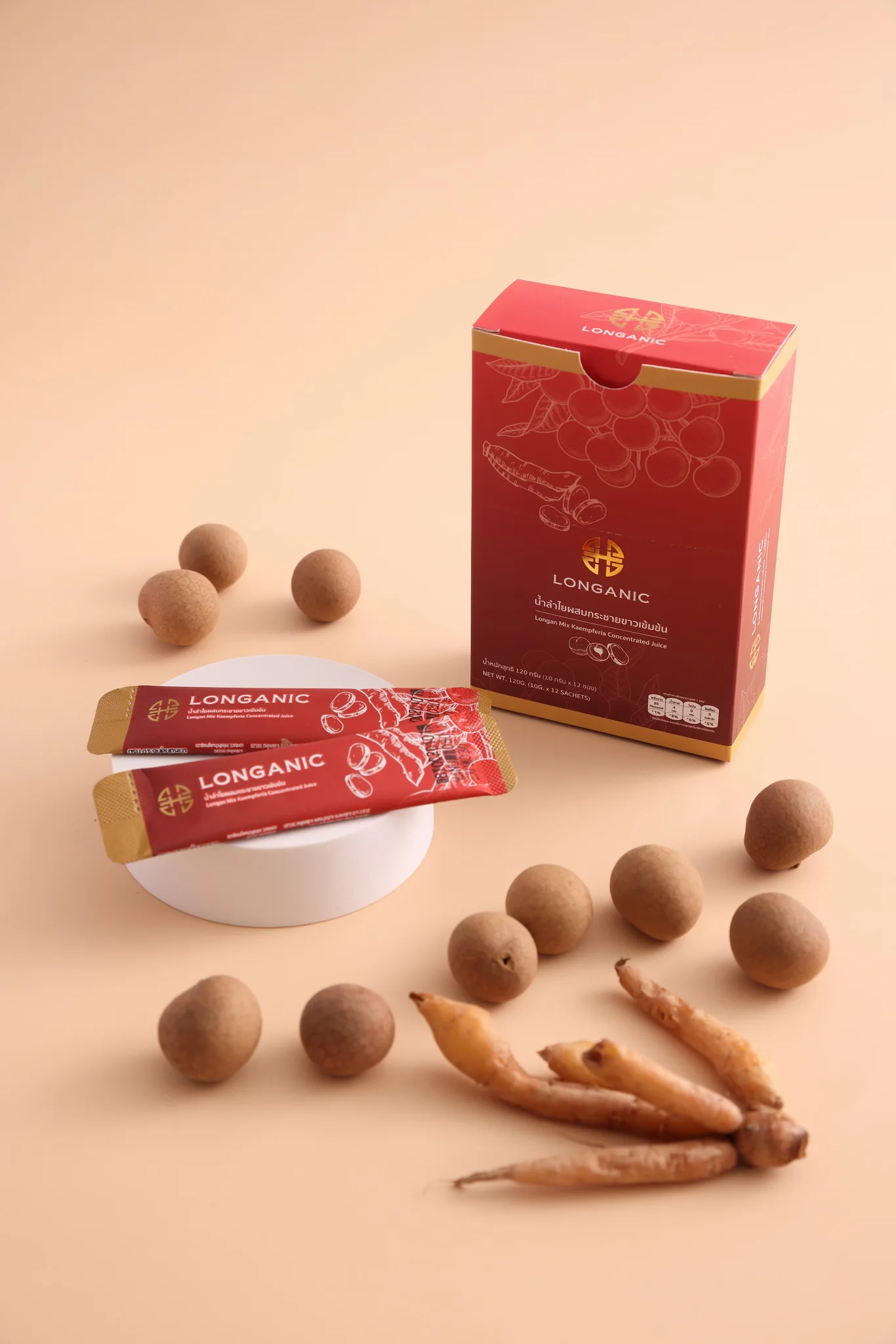 Премиум фруктовый сок: Longan Mix Kaempferia концентратный сок 100% органических здоровых напитков