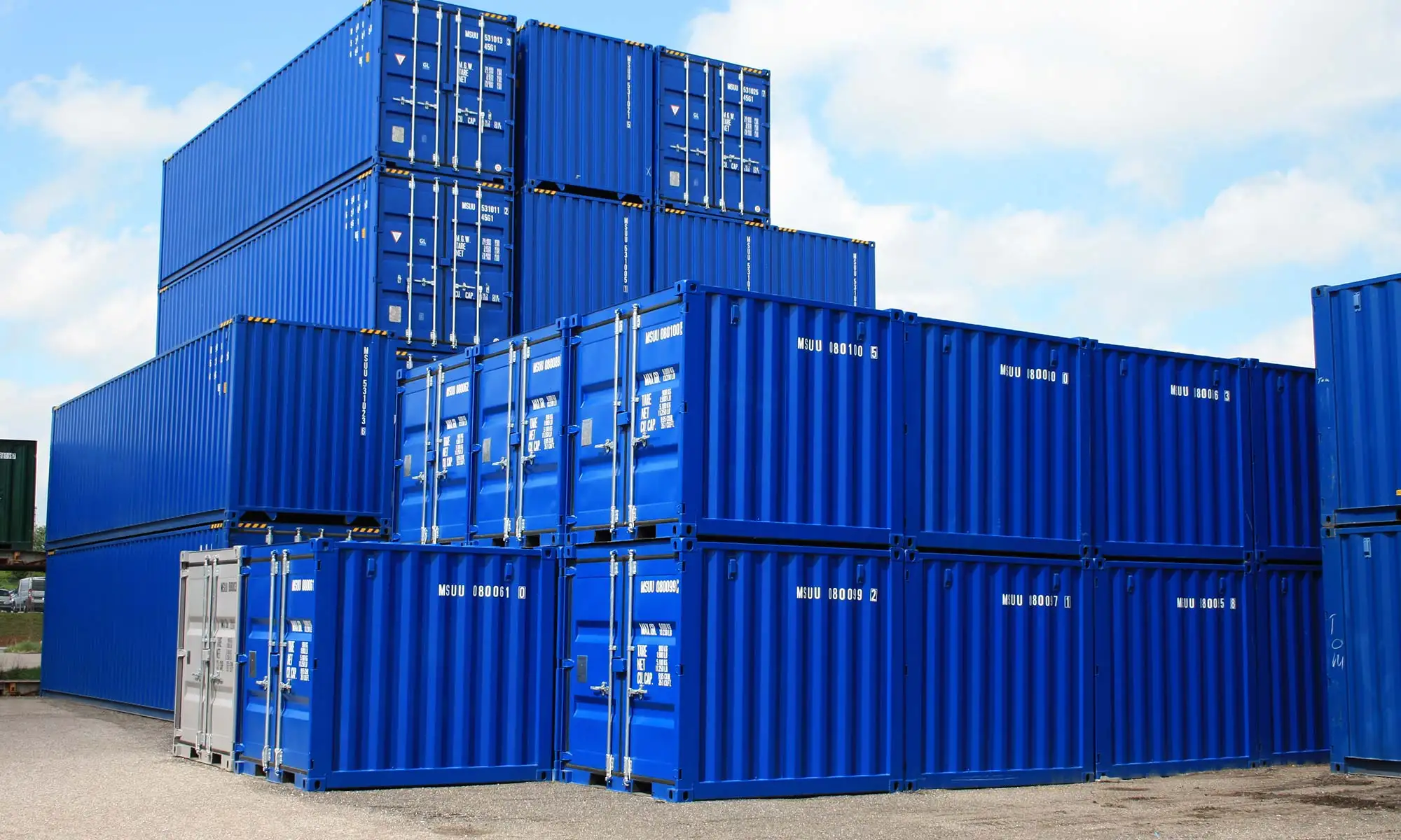 Second-hand Used 20GP 40GP 40HQ Shipping Containers in bulk for sale