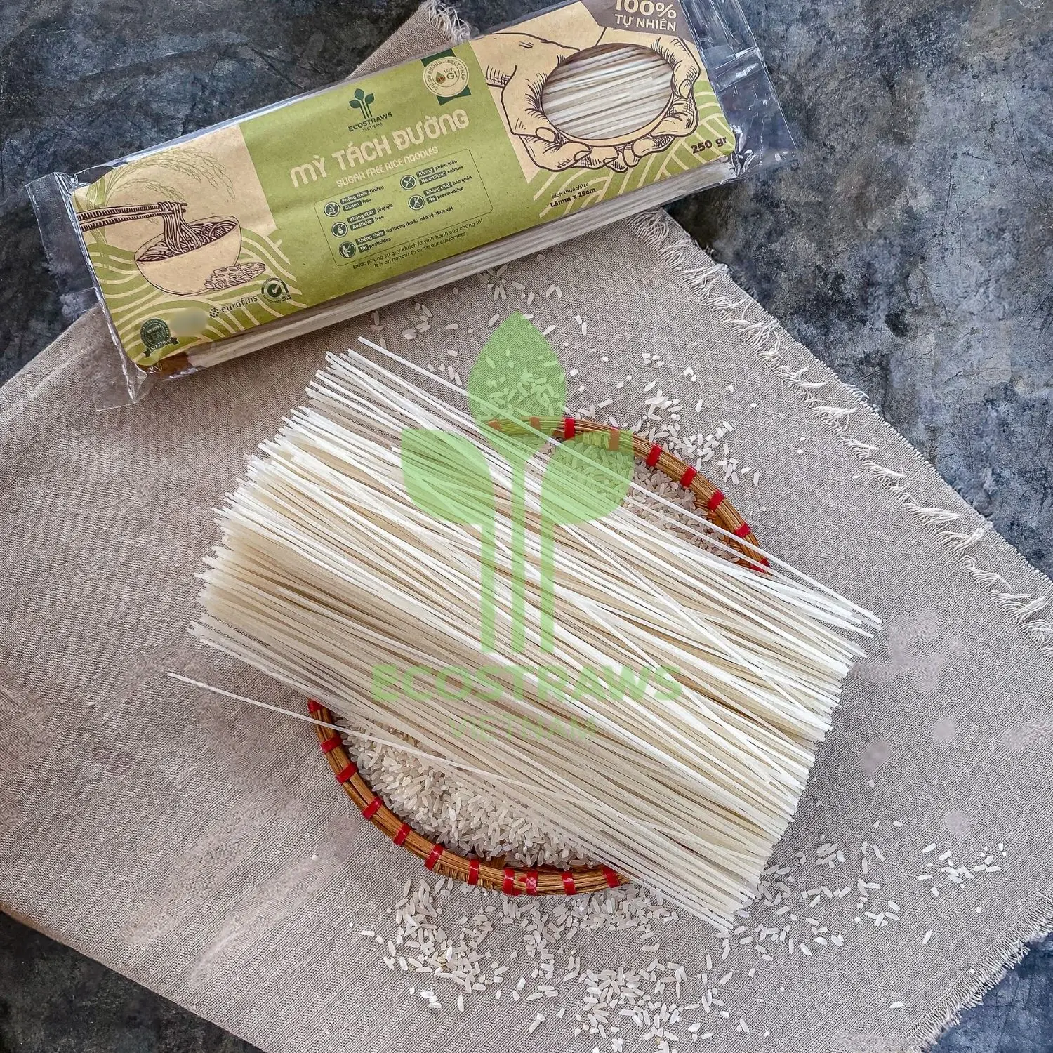 Белые продукты вермишели Происхождения Риса от поставщика цена конкурентоспособная экспортная качественная рисовая вермишель из Вьетнама